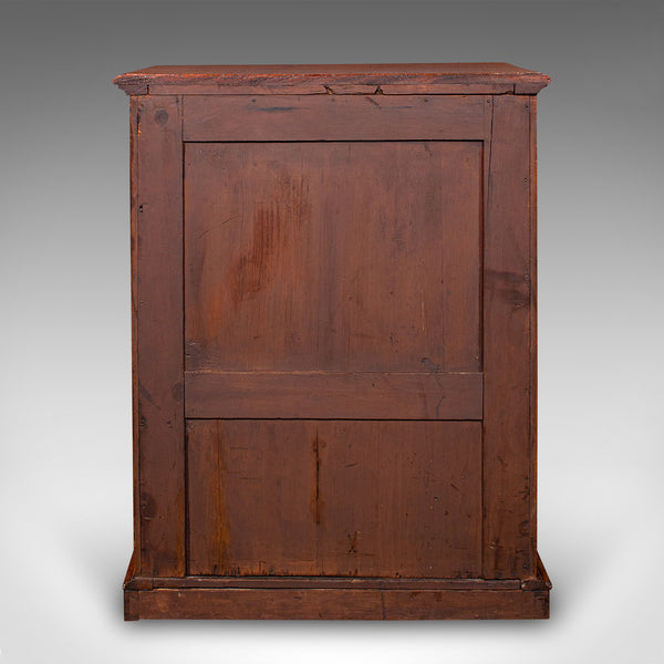 Antique Gentleman's Sporran Chest, Scottish, Collectors Cabinet, Victorian, 1850