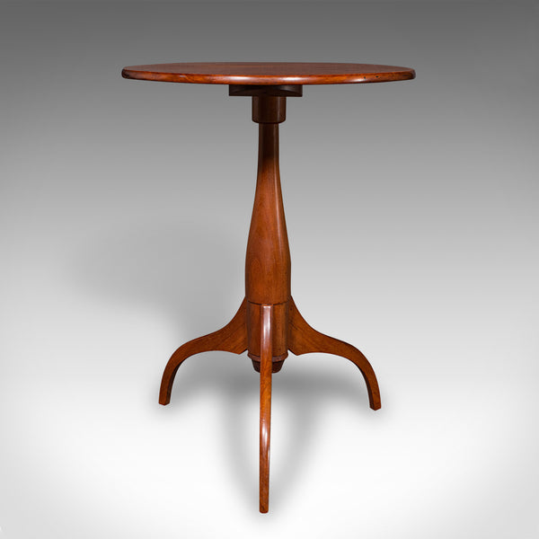 Vintage Cotswold School Wine Table, English, Walnut, Side, Lamp, Mid Century