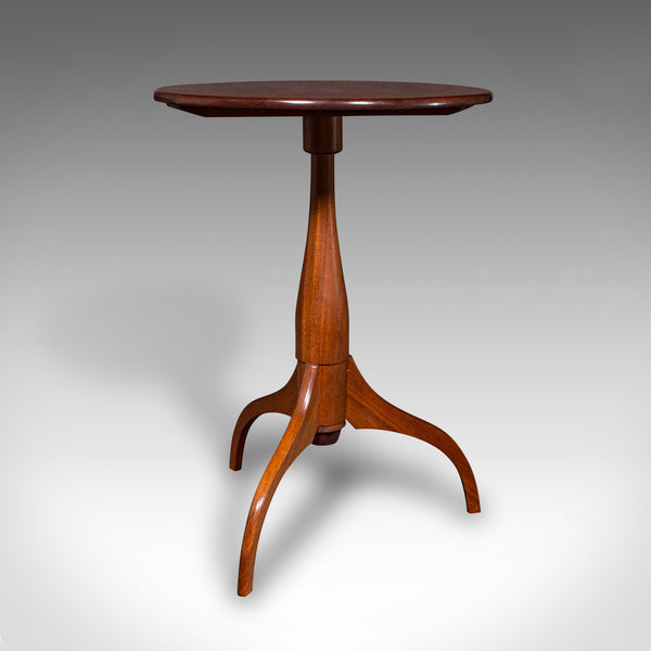 Vintage Cotswold School Wine Table, English, Walnut, Side, Lamp, Mid Century