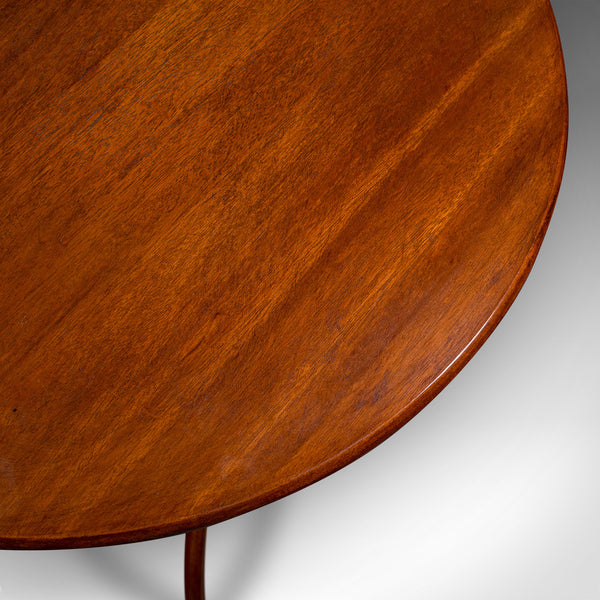 Vintage Cotswold School Wine Table, English, Walnut, Side, Lamp, Mid Century