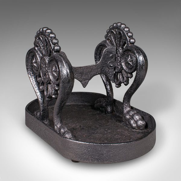 Large Antique Townhouse Boot Scraper, English, Shoe Pull, Georgian ...