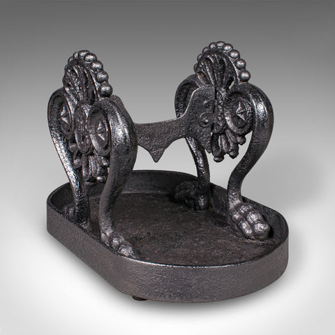 Large Antique Townhouse Boot Scraper, English, Shoe Pull, Georgian, Circa 1750