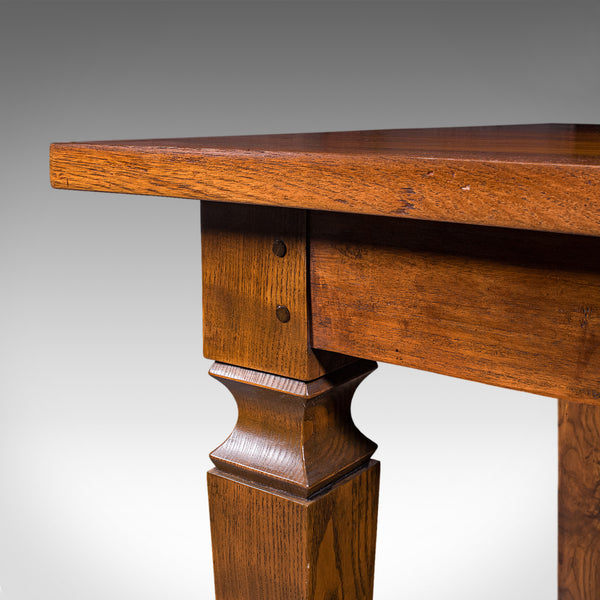 Antique Kitchen Diner Table, English, Walnut, Four Seat Dining, Edwardian, 1910