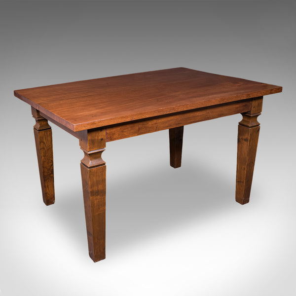 Antique Kitchen Diner Table, English, Walnut, Four Seat Dining, Edwardian, 1910