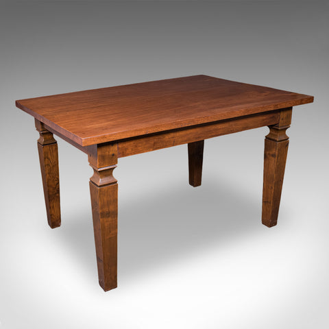 Antique Kitchen Diner Table, English, Walnut, Four Seat Dining, Edwardian, 1910