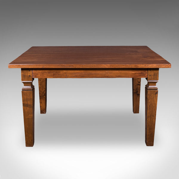 Antique Kitchen Diner Table, English, Walnut, Four Seat Dining, Edwardian, 1910
