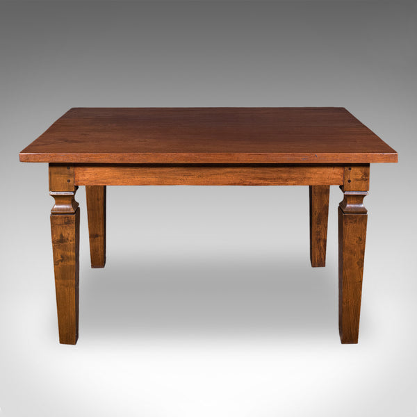 Antique Kitchen Diner Table, English, Walnut, Four Seat Dining, Edwardian, 1910