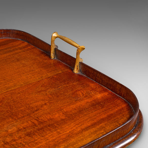 Antique Serving Platter, English Afternoon Tea Tray, Georgian Revival, Edwardian