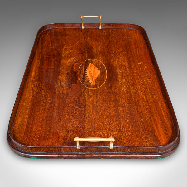 Antique Serving Platter, English Afternoon Tea Tray, Georgian Revival, Edwardian