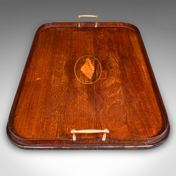 Antique Serving Platter, English Afternoon Tea Tray, Georgian Revival, Edwardian
