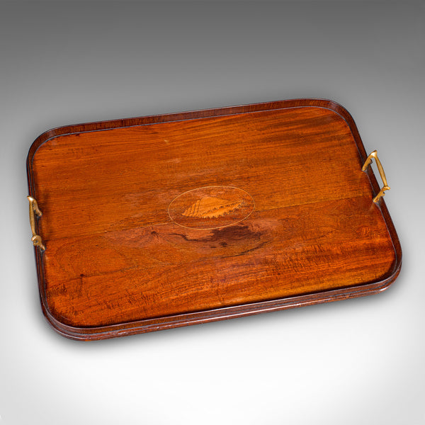 Antique Serving Platter, English Afternoon Tea Tray, Georgian Revival, Edwardian