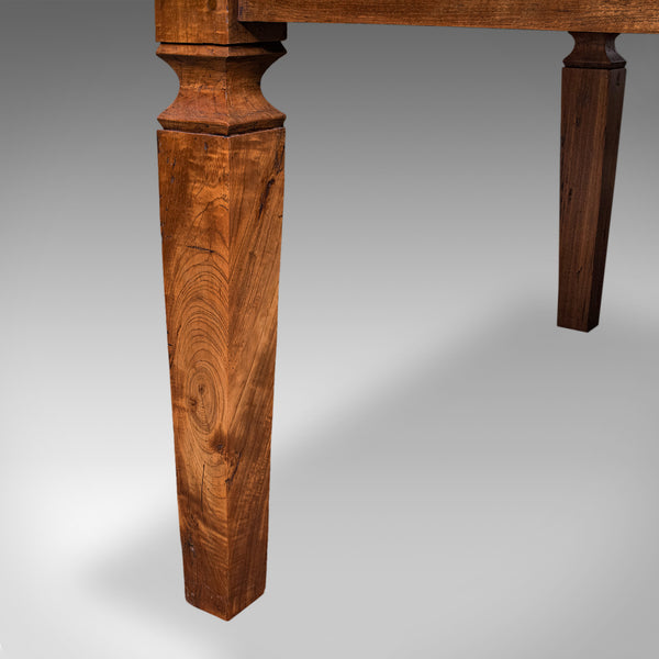 Antique Four Seater Dining Table, English Walnut, Kitchen Diner, Edwardian, 1910
