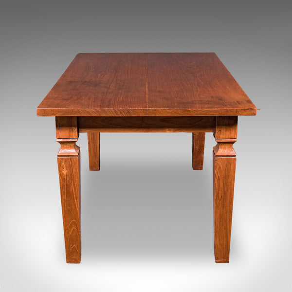 Antique Four Seater Dining Table, English Walnut, Kitchen Diner, Edwardian, 1910