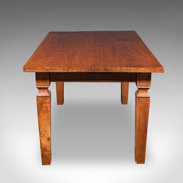 Antique Four Seater Dining Table, English Walnut, Kitchen Diner, Edwardian, 1910