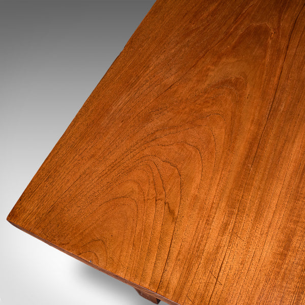 Antique Four Seater Dining Table, English Walnut, Kitchen Diner, Edwardian, 1910