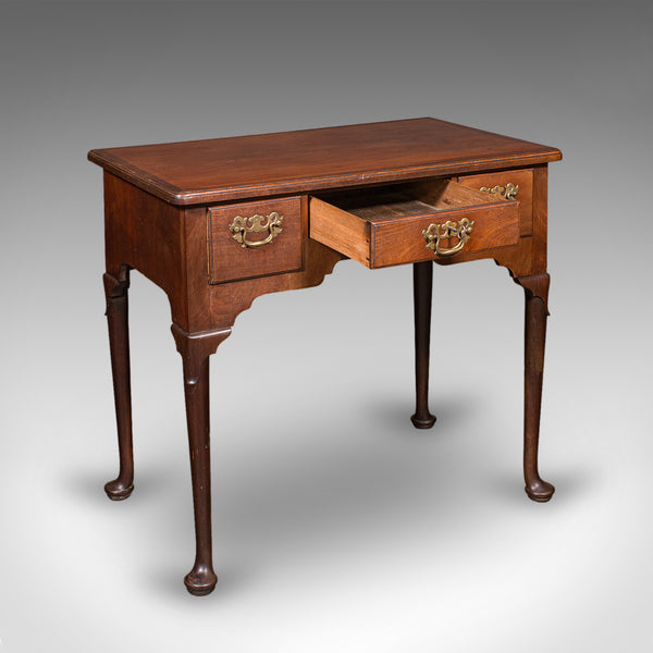 Antique Correspondence Table, English, Lowboy, Writing Desk, Georgian, C.1780