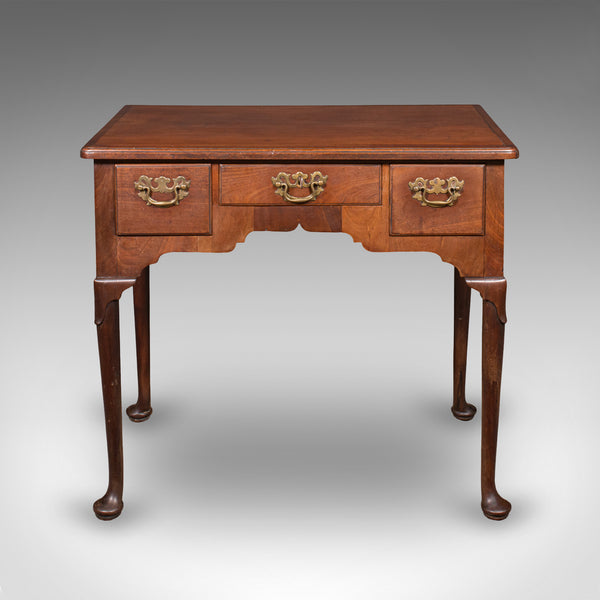 Antique Correspondence Table, English, Lowboy, Writing Desk, Georgian, C.1780