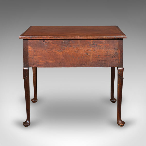Antique Correspondence Table, English, Lowboy, Writing Desk, Georgian, C.1780