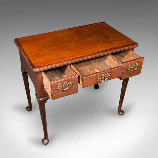 Antique Correspondence Table, English, Lowboy, Writing Desk, Georgian, C.1780