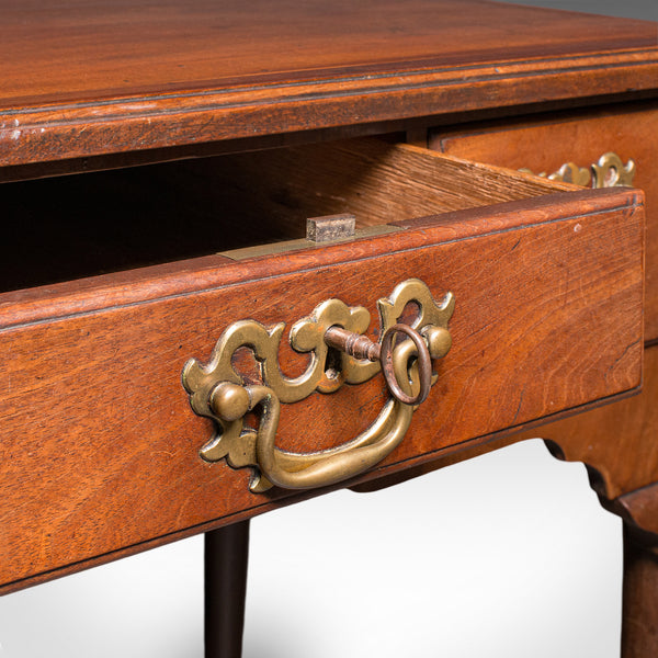 Antique Correspondence Table, English, Lowboy, Writing Desk, Georgian, C.1780