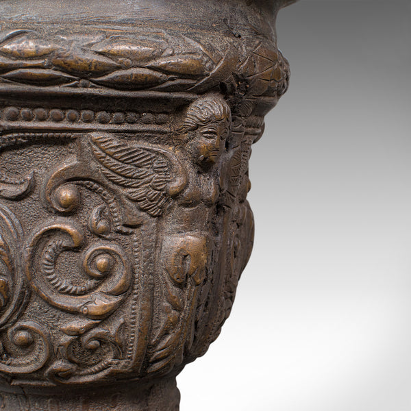 Antique Grand Tour Planter, Italian, Bronze, Bouquet Vase, Urn, Early Victorian