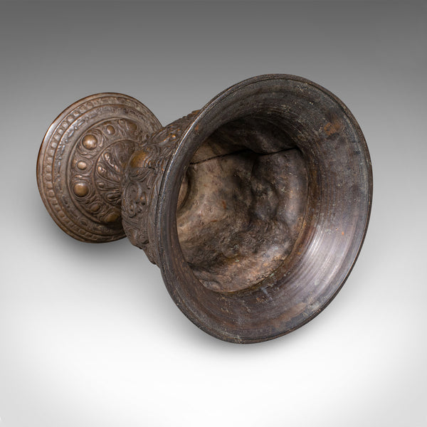 Antique Grand Tour Planter, Italian, Bronze, Bouquet Vase, Urn, Early Victorian