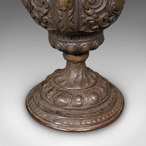 Antique Grand Tour Planter, Italian, Bronze, Bouquet Vase, Urn, Early Victorian