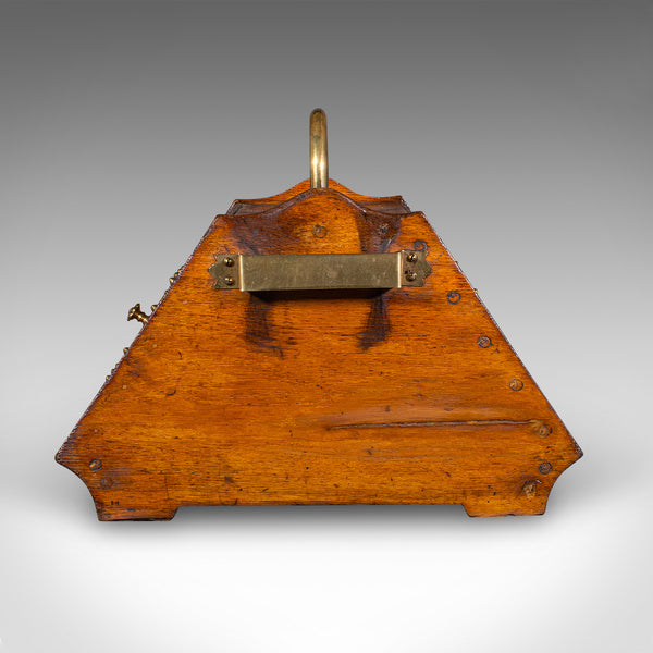 Antique Coal Purdonium, Scottish, Oak, Fireside Store, Gothic Revival, Victorian