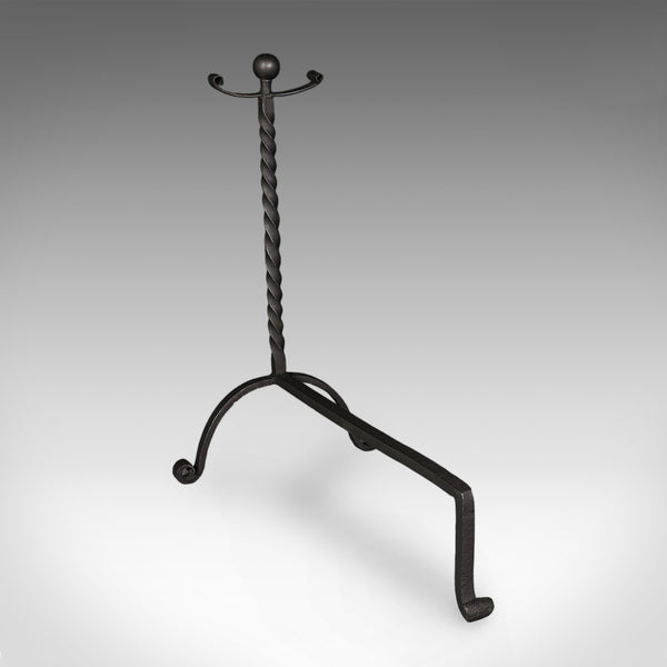 Large Pair of Antique Fireplace Andirons, English, Fire Dog, Victorian, C.1860 - London Fine Antiques