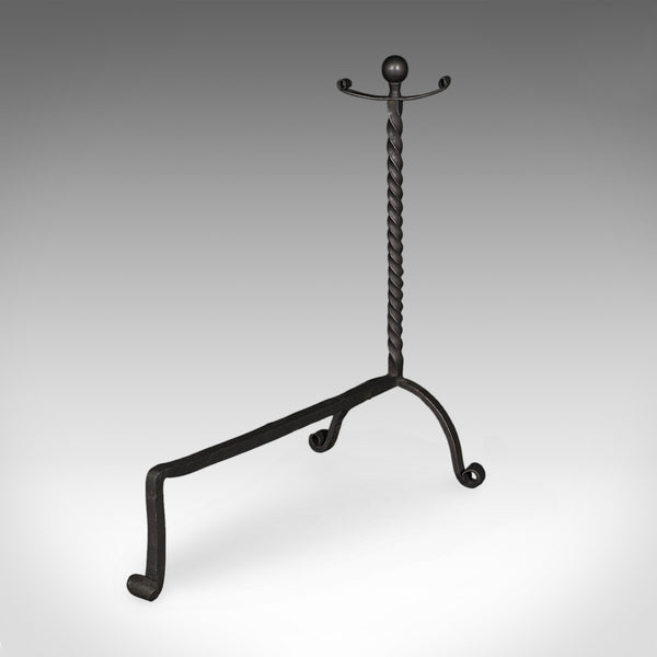 Large Pair of Antique Fireplace Andirons, English, Fire Dog, Victorian, C.1860 - London Fine Antiques