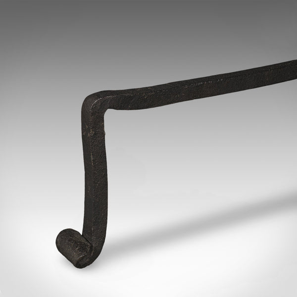 Large Pair of Antique Fireplace Andirons, English, Fire Dog, Victorian, C.1860 - London Fine Antiques