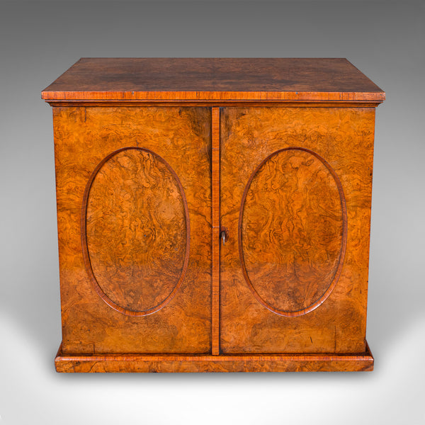 Antique Country House Napkin Drawers, English, Storage Cabinet, Early Victorian