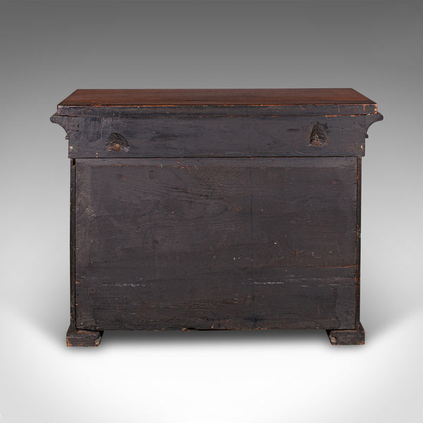 Antique Bachelor's Book Cabinet, English, Tabletop Repository, William IV, 1835