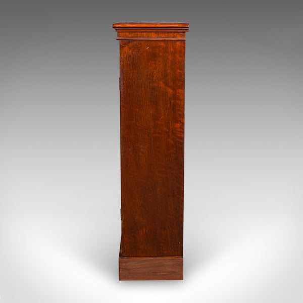 Antique Display Bookcase, English, Glazed Book Cabinet, Home Library, Victorian