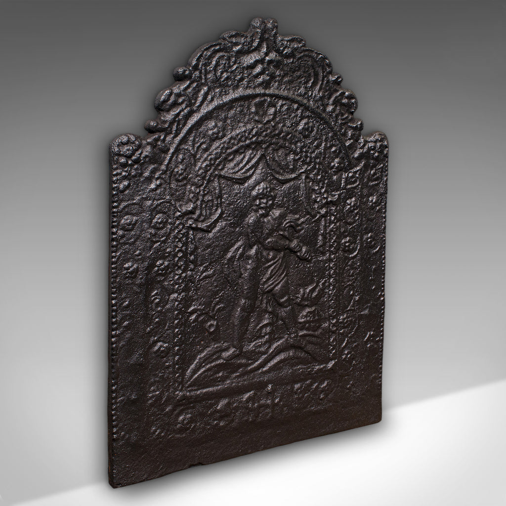 Antique Fire Back, English, Fireplace Reflector, Neoclassical Revival, Victorian - London Fine Antiques