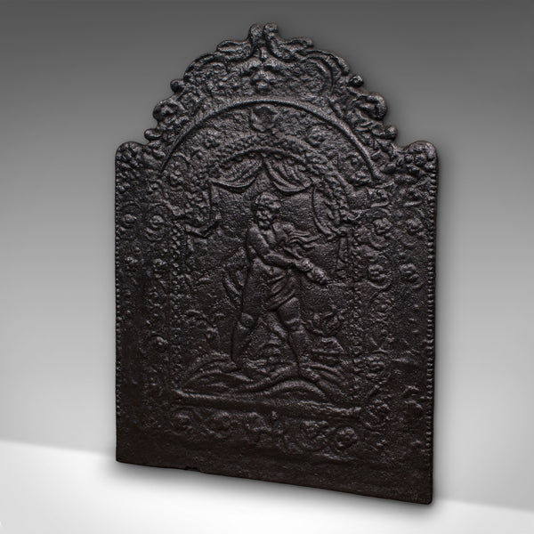 Antique Fire Back, English, Fireplace Reflector, Neoclassical Revival, Victorian - London Fine Antiques