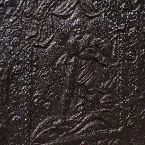 Antique Fire Back, English, Fireplace Reflector, Neoclassical Revival, Victorian - London Fine Antiques