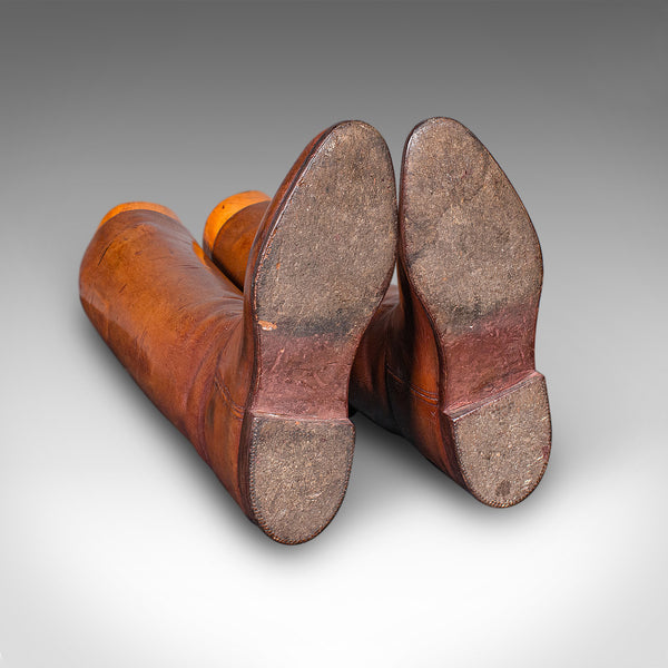 Antique Bootmaker’s Display, English, Leather, Boot Stretcher Set, Edwardian