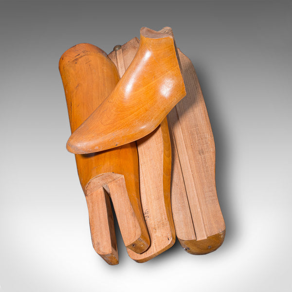 Antique Bootmaker’s Display, English, Leather, Boot Stretcher Set, Edwardian