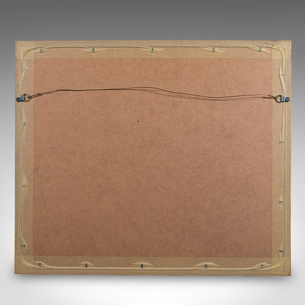 Vintage Photograph, Fishing Boats, Oriental, Monochrome, East Java, Mid Century