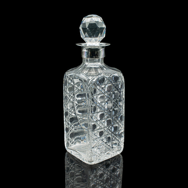 Antique Tantalus, English, Silver Plated, Three Decanter Set, Edwardian, C.1910