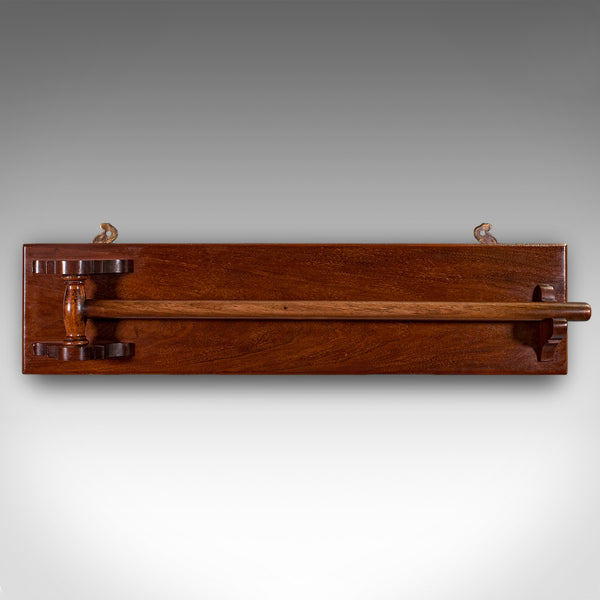 Antique Ship's Towel Rail, English, Maritime Drying Rack, Bathroom, Edwardian