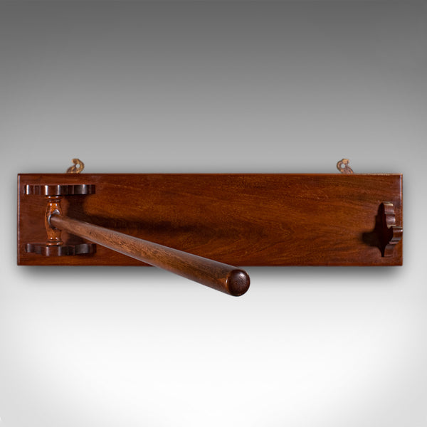 Antique Ship's Towel Rail, English, Maritime Drying Rack, Bathroom, Edwardian