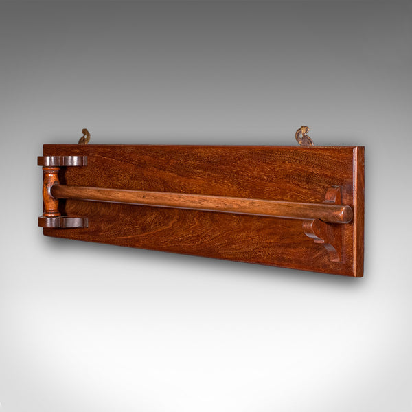 Antique Ship's Towel Rail, English, Maritime Drying Rack, Bathroom, Edwardian
