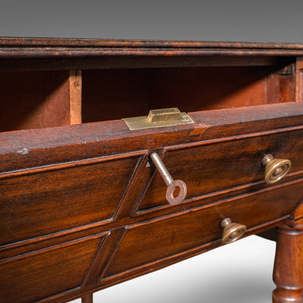 Antique Reader's Table, English, Pembroke, Drop Leaf, Occasional, Regency, 1820