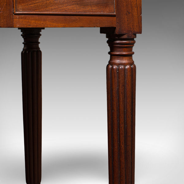 Antique Writing Table, English, Kneehole Desk, Home Office, Study, Regency, 1820