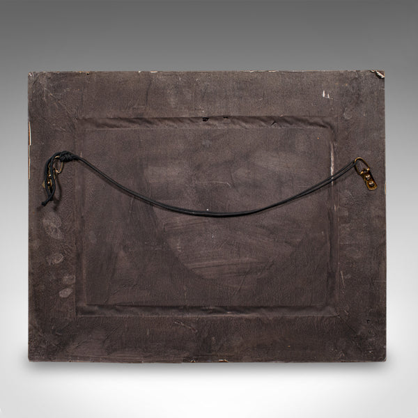 Vintage Landscape Painting, English School, Art, Countryside Picture, Circa 1950