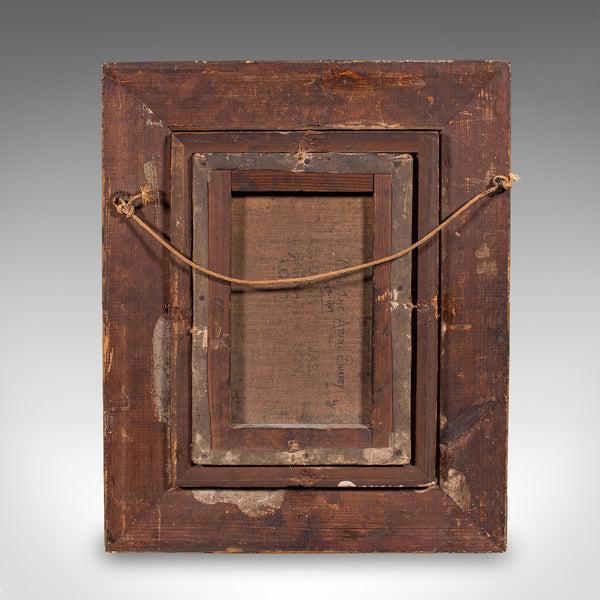 Antique River Landscape Painting, English School, Art, Oil on Canvas, Edwardian