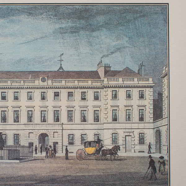 Antique Hospital Picture, St Barts, London, Engraving, Art, Medical, Victorian