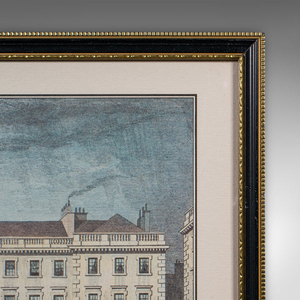 Antique Hospital Picture, St Barts, London, Engraving, Art, Medical, Victorian